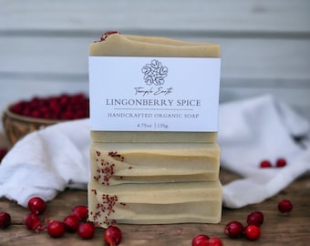 Lingonberry Spice Soap - Shea Butter Bar