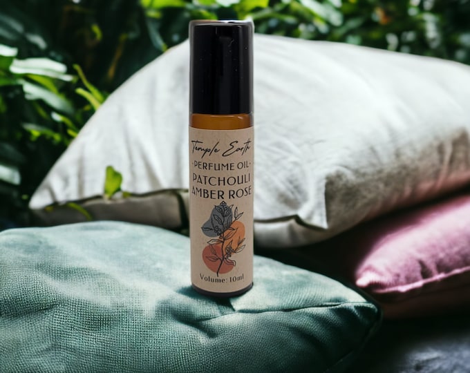 Featured listing image: Patchouli Blend Perfume Roller - Boho Fragrance Roller