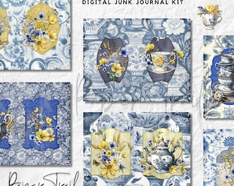 Digital Junk Journal Kit - Timeless Treasures