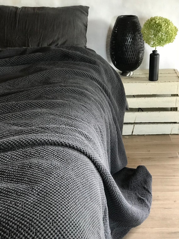  Mantas para cama gris, manta mullida de franela gris blanco con  patrón de flecha vertical, manta decorativa de 70.9 x 78.7 in (79 x 71  pulgadas) : Hogar y Cocina
