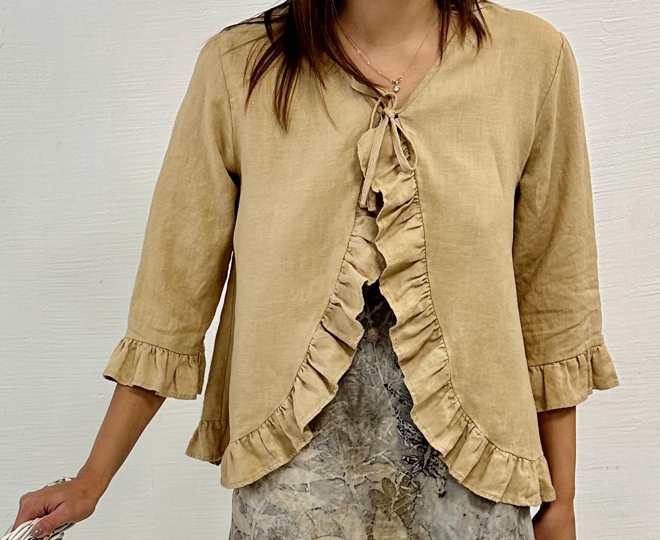 トップス L'AppartementOversize Linen Cardigan Linen Cardigan, Knit Linen Sweater, Linen Summer Cardigan