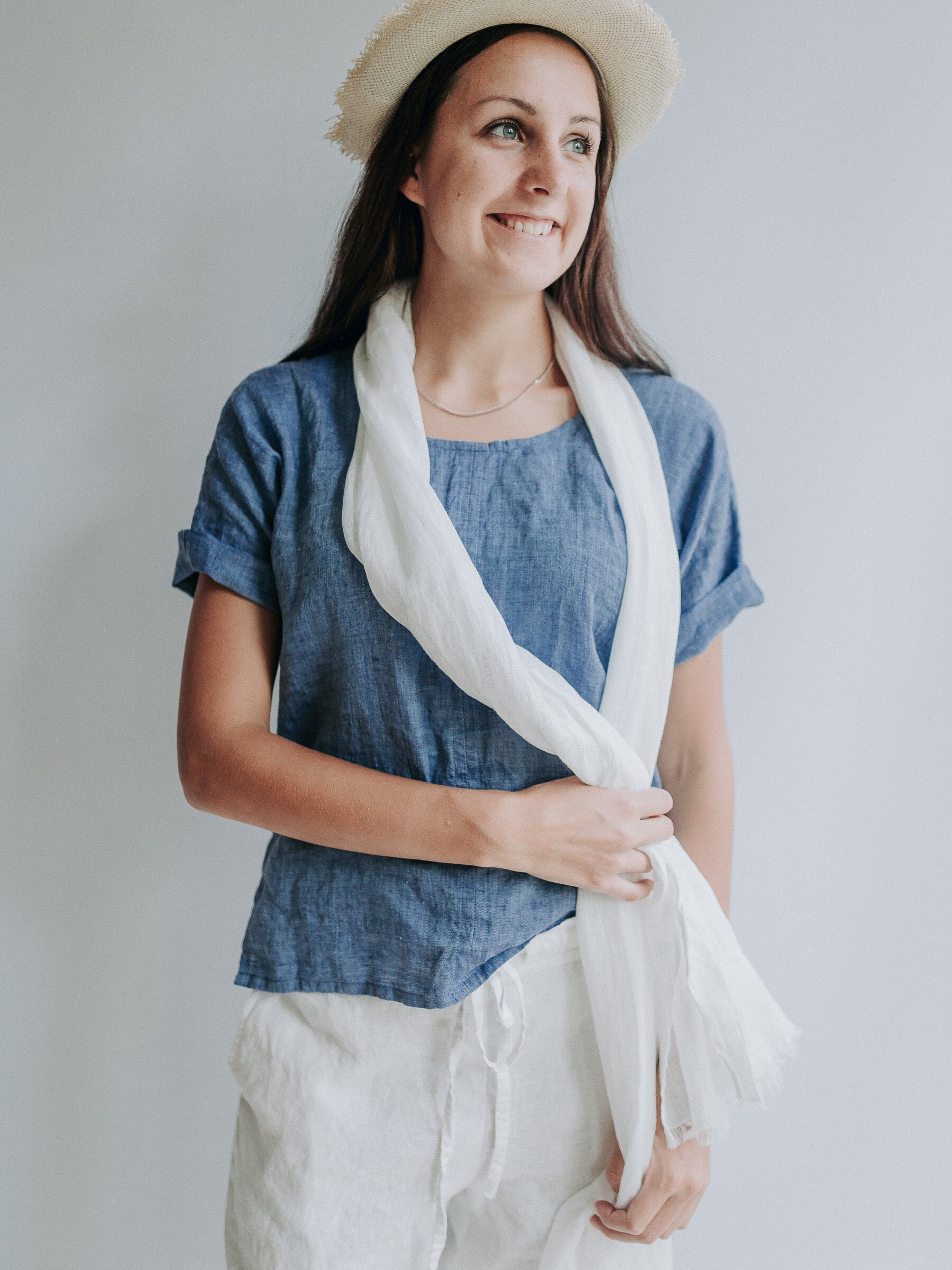Linen Top Women, Linen TShirt, Linen Shirt Women, Linen Top Plus