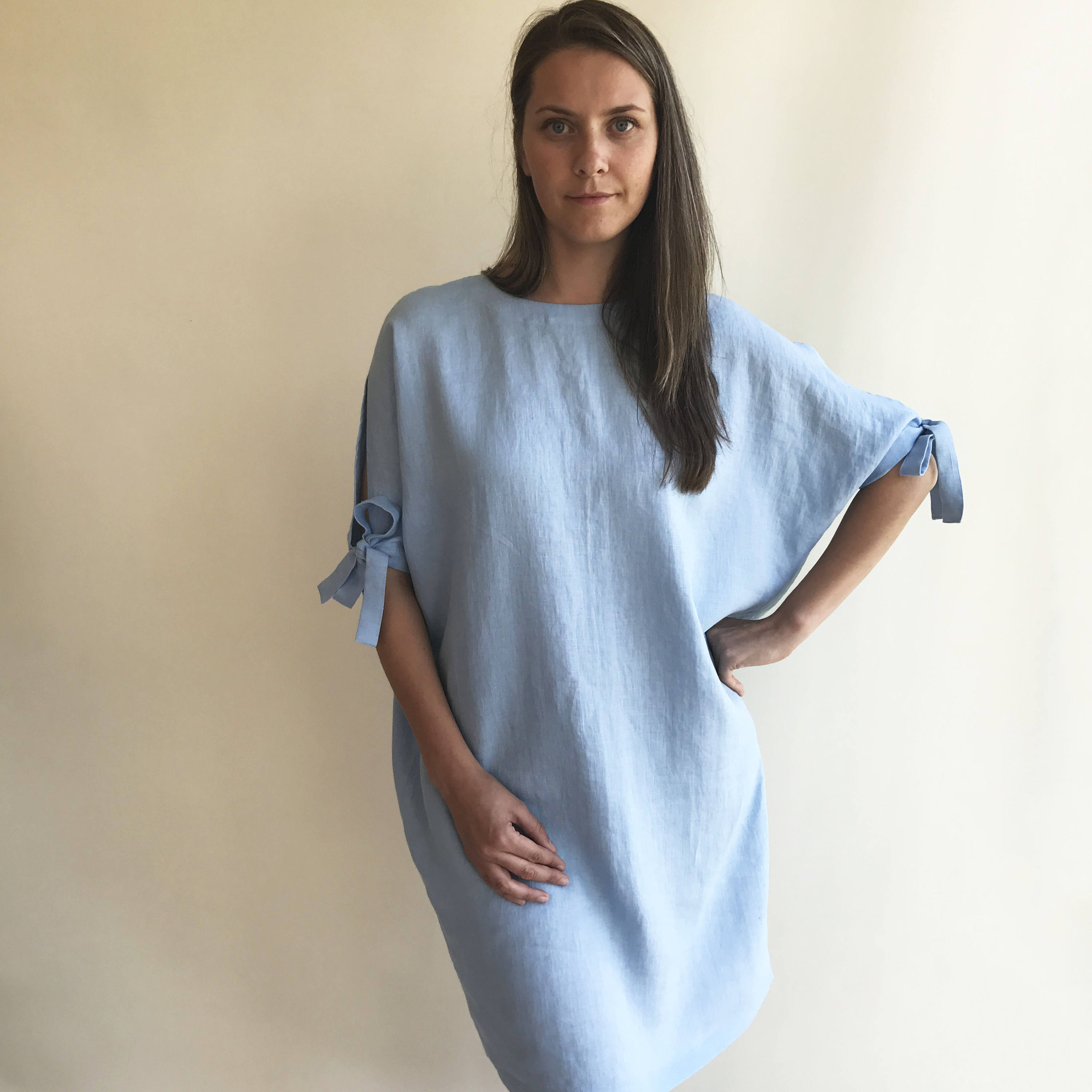 Loose linen dress elegant linen dress linen dresses for | Etsy