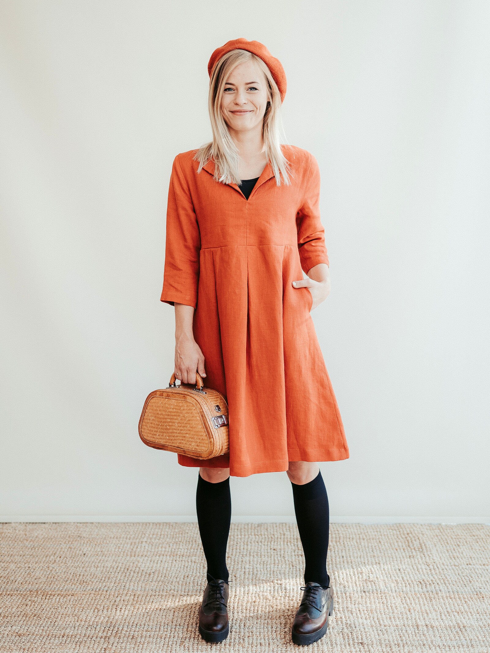 beck natural linen midi dress DISSH | Dresses | Dissh Beck Natural Linen Midi Dress