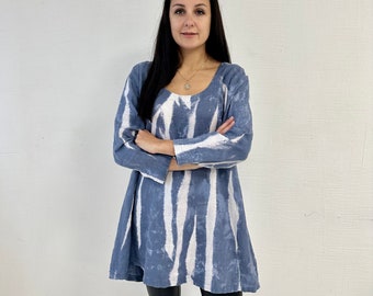 Linen Tunic, Plus size tunic top, Linen Tunic for Women, Womens tunic, loose linen tunics, plus size clothing, tunic dress women linen