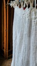 Off White Rustic Gauze Linen Curtain Panel, Window Curtains, Sheer Curtains, Linen Drapes, Long Curtain, Linen Curtains, Boho Curtains 