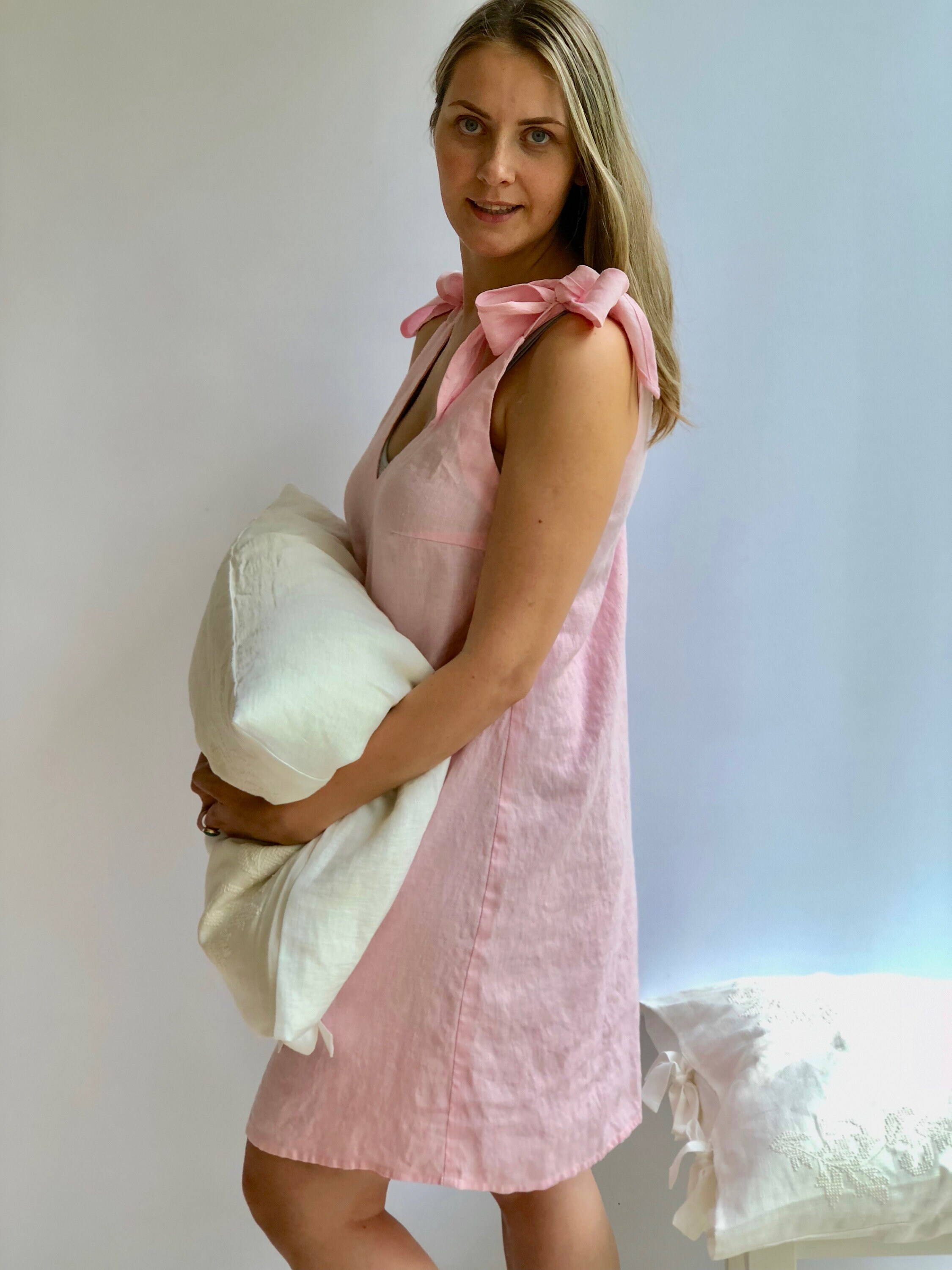 linen night gowns