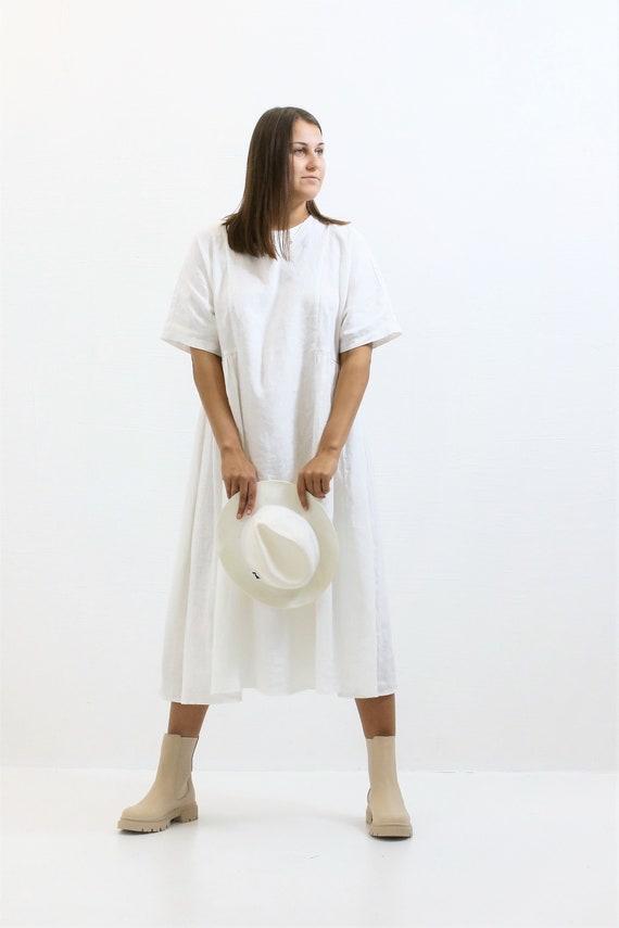 one piece loose dress Fashion Cartoon Summer Dress Women Loose A-Line