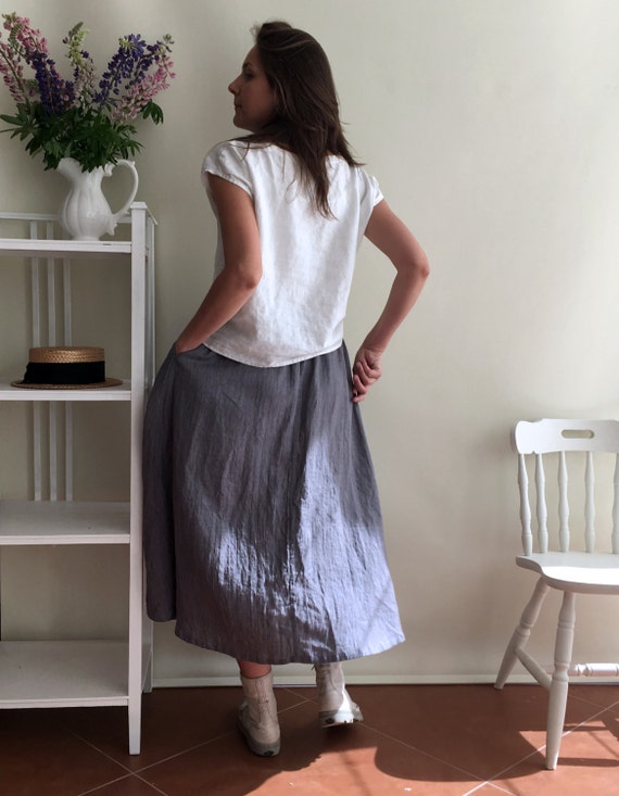 Boho skirts cheap with pockets