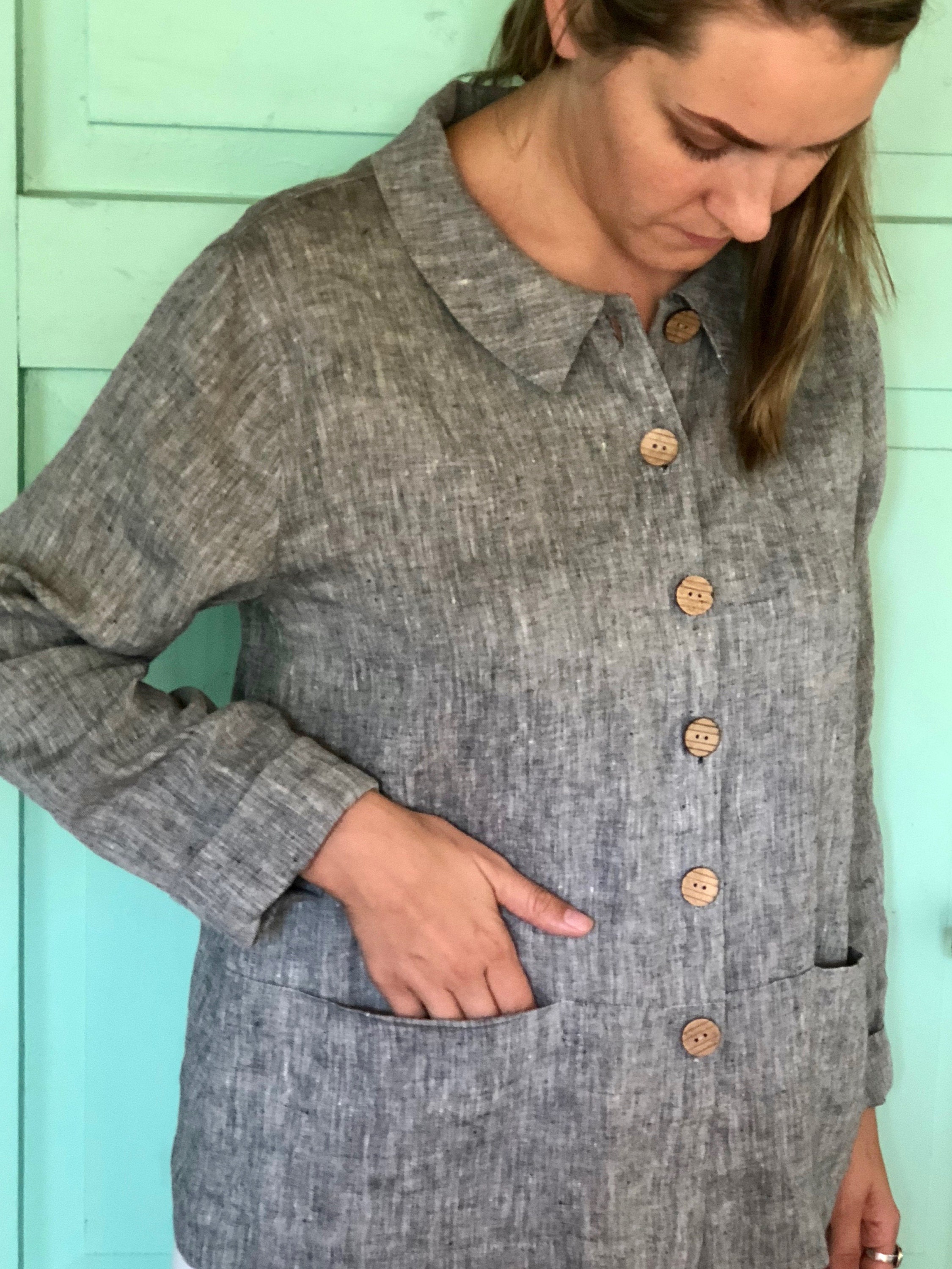 linen shirt jacket