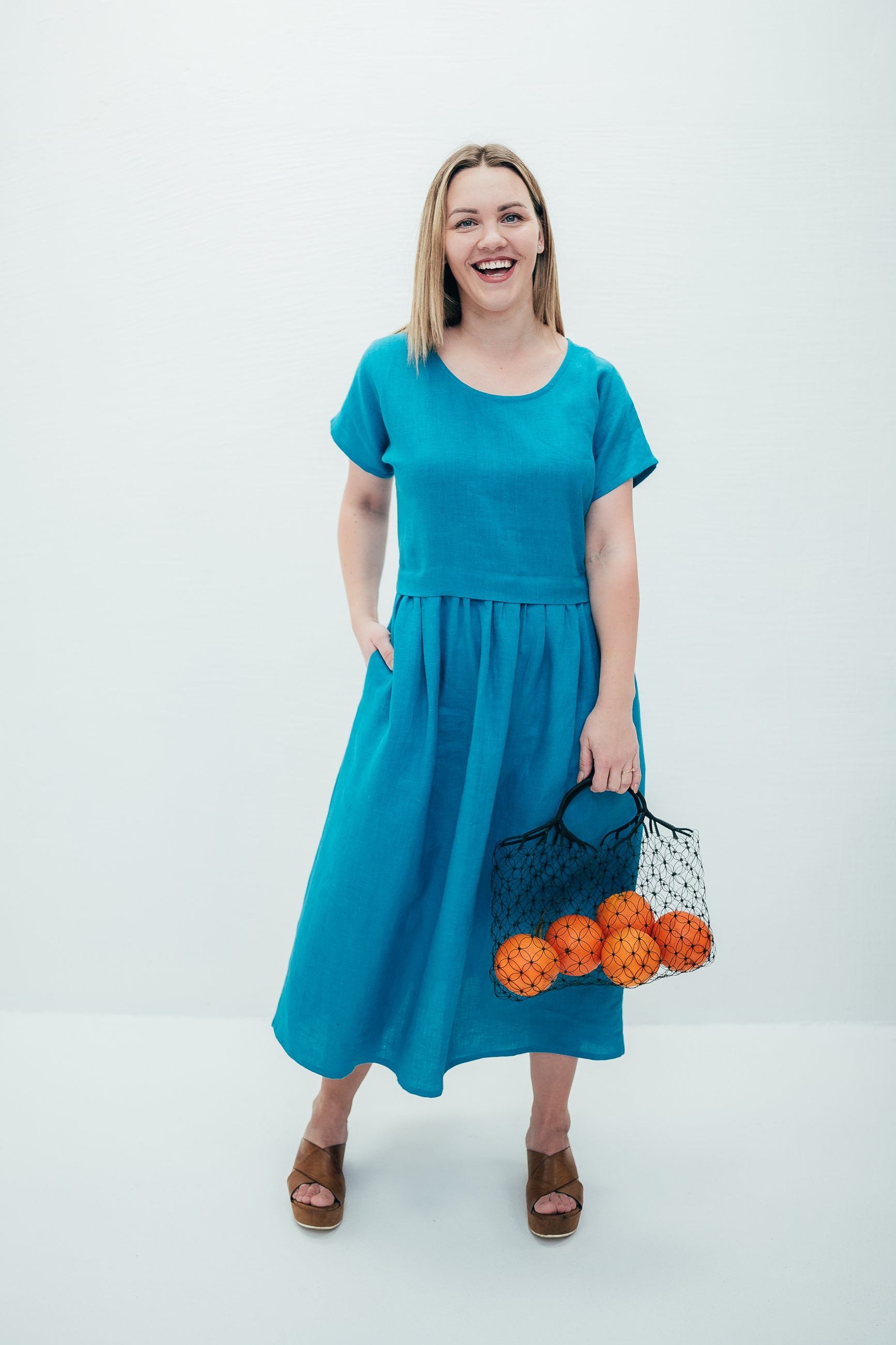 Maxi Dress Dress With Overlay Top Madewell Linen Midi Dress CoOrd Set  Roasted Squash Orange XL
