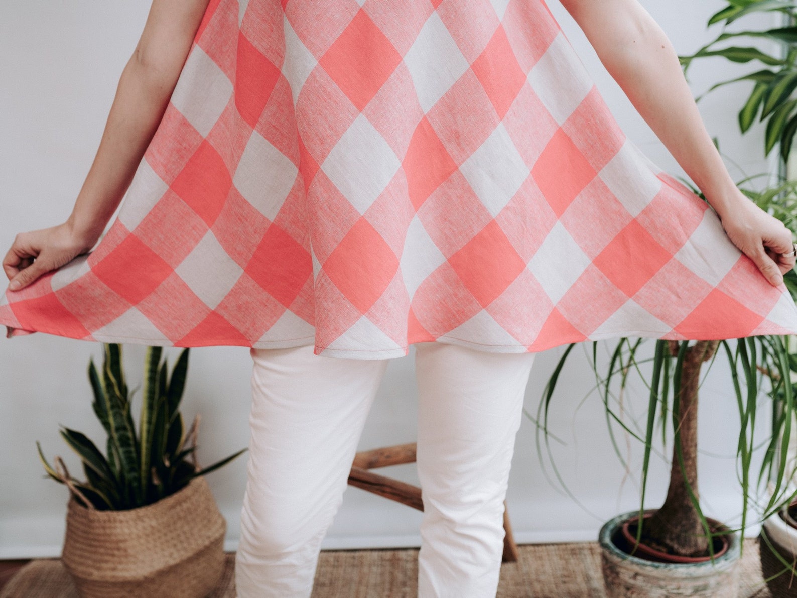 Linen Sleeveless Top
