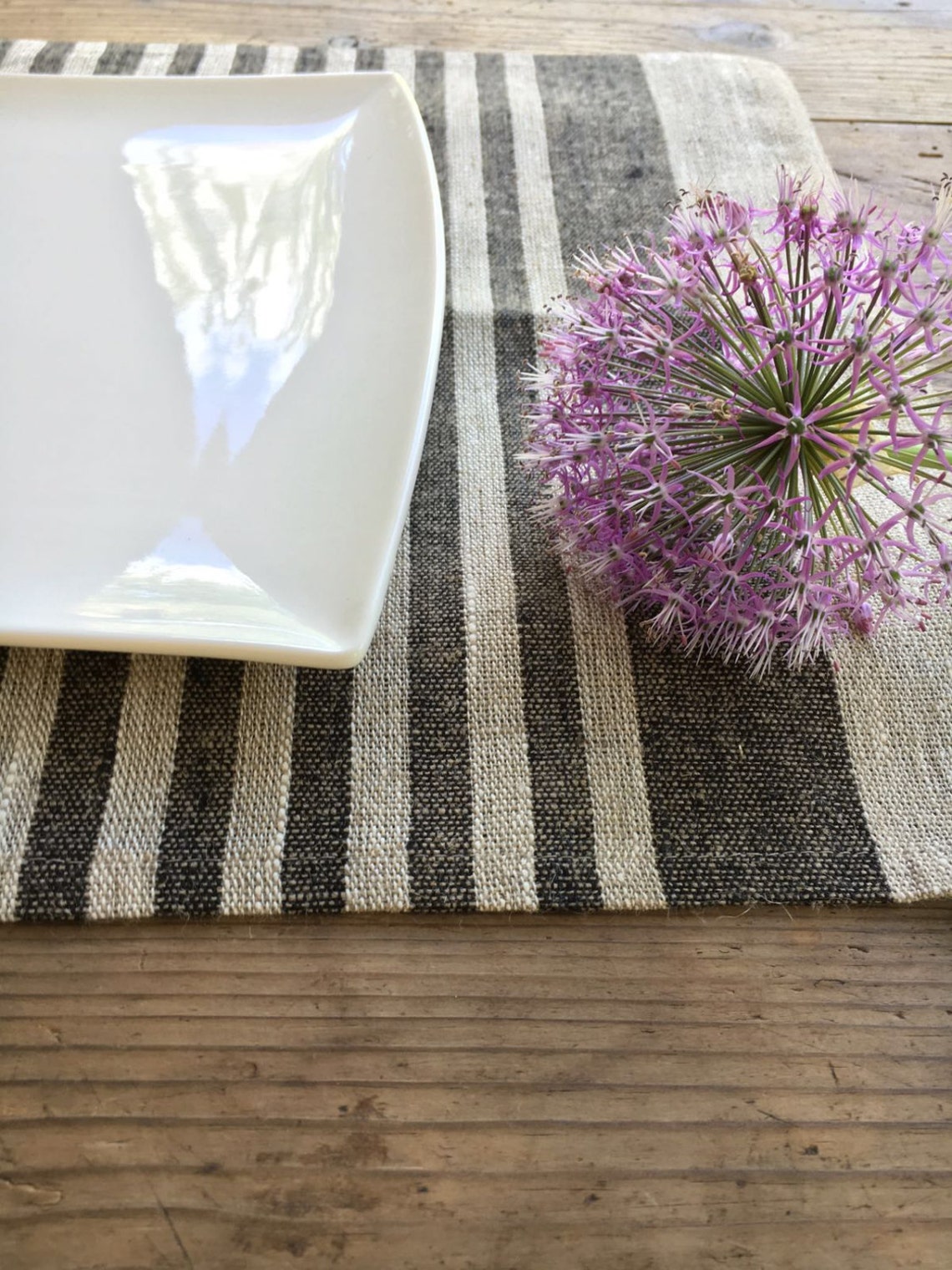 Linen Placemats Set of 6 Linen Placemats Cloth Placemats Etsy