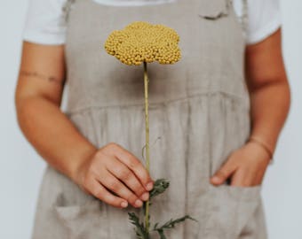 Natural Linen Dress, Womens Sundress, Linen Jumper Dress, Plus Size Dress, Sleeveless Dress Linen Dress Women Jumper Pinafore Sundress