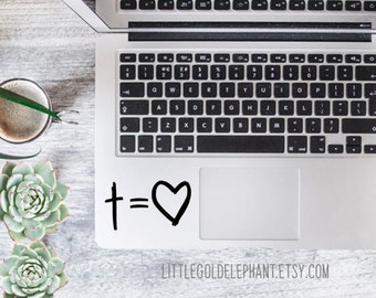 Cross Equals Love Etsy