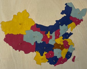 China: Wooden Jigsaw Puzzle