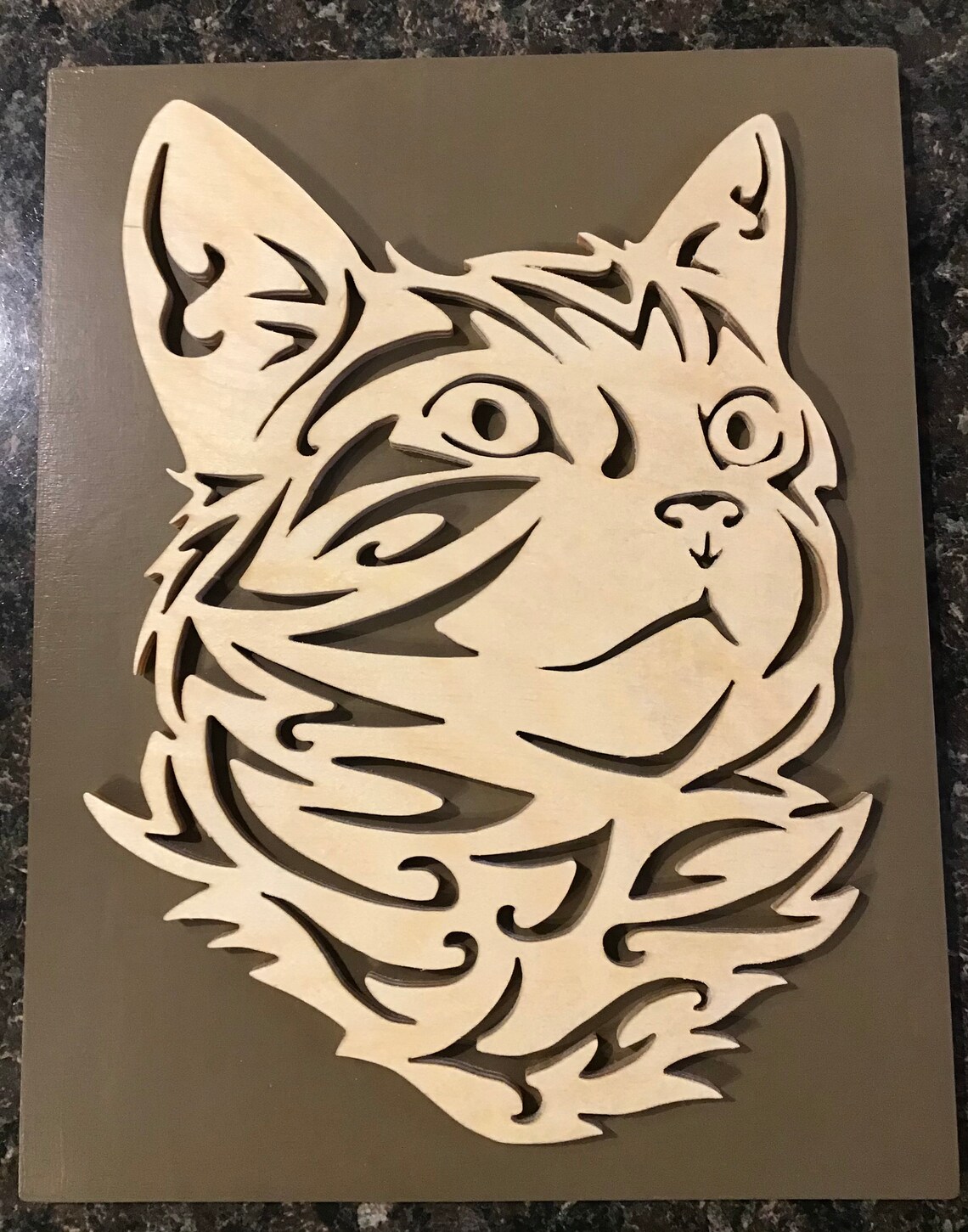 Cat Picture Wall Hanging Etsy