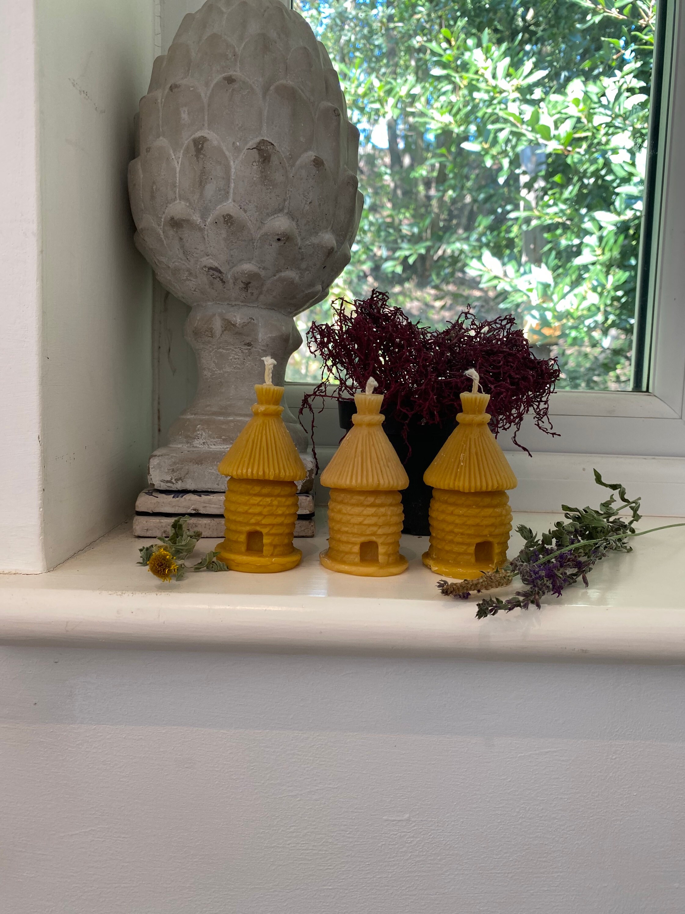 100 Pure Beeswax Candle All Natural Handmade in EU Gift Etsy