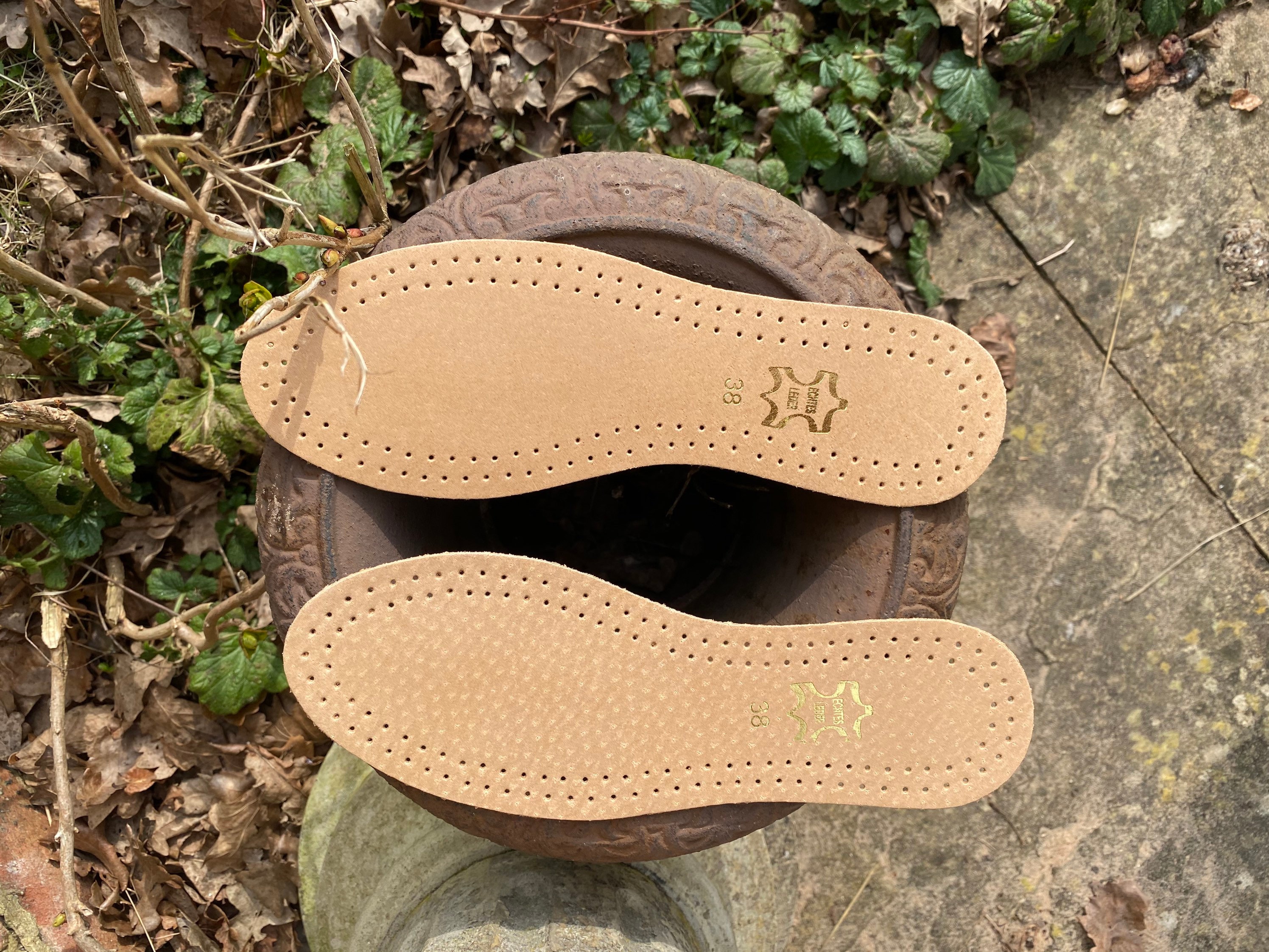 Unisex Real Leather Insoles Perfect for Boots Trainers High Etsy