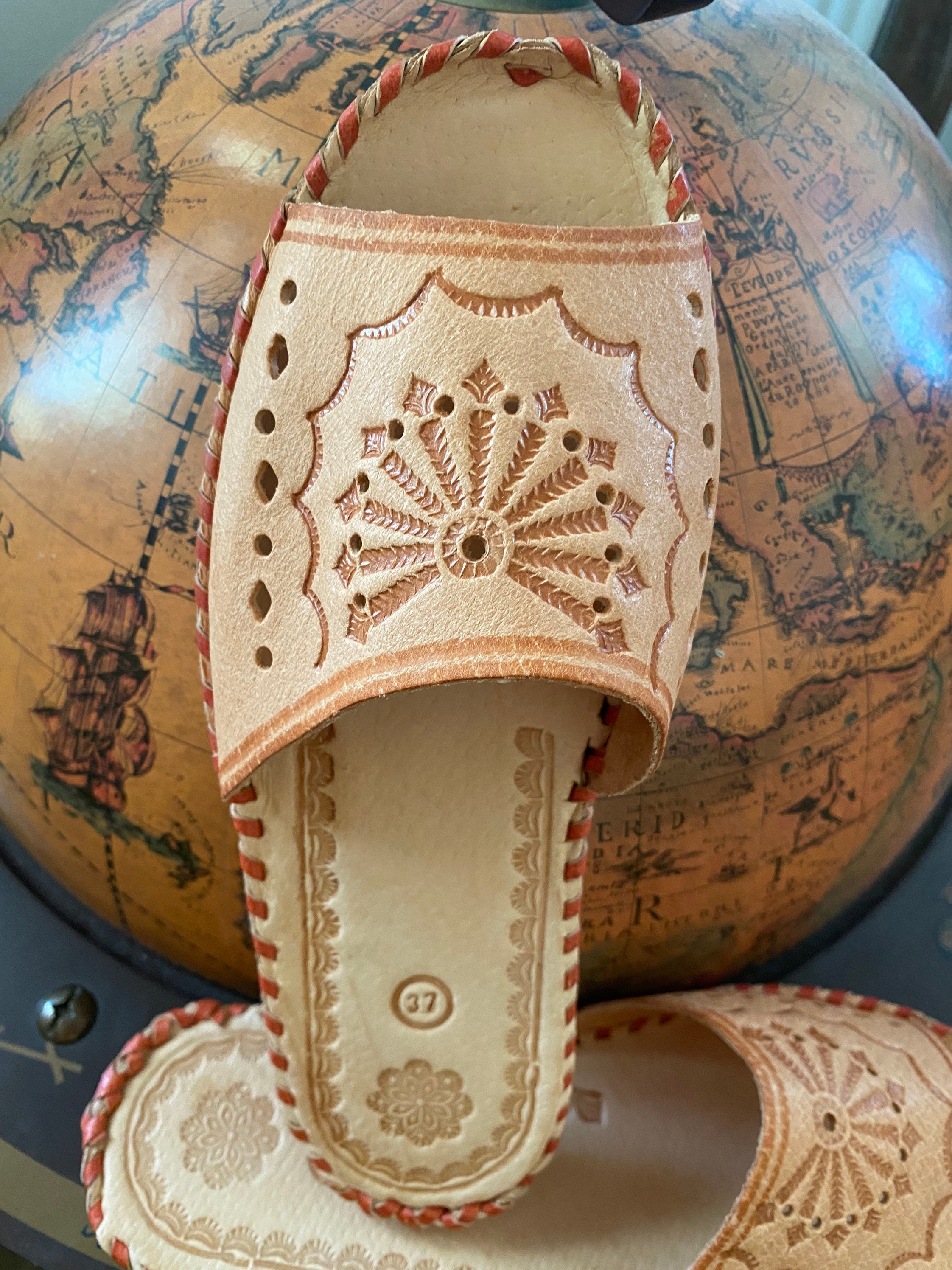 Women's Leather Slippers Premium Quality 100 Natural Etsy UK