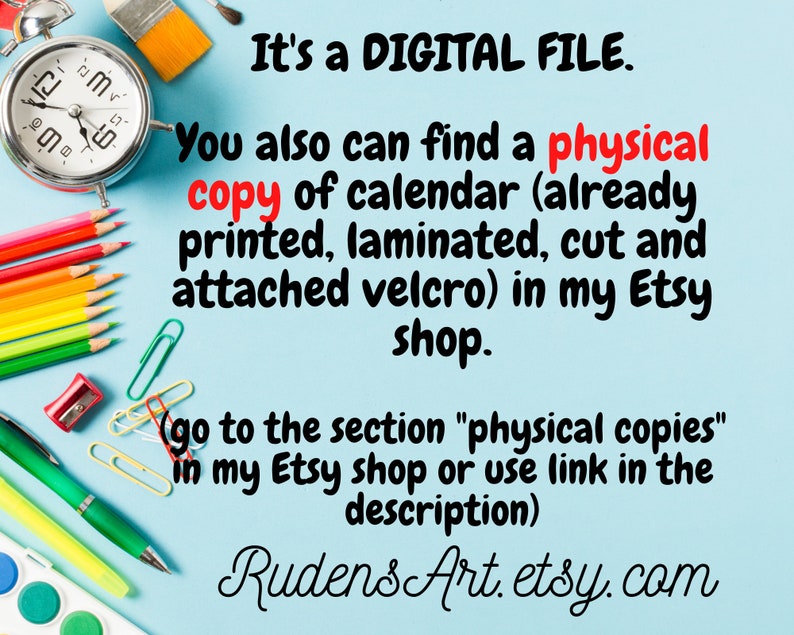 Kids Calendar And Weather Chart As A Montessori Materials Or Etsy kids-calendar-and-weather-chart-as-a-montessori-materials-or-etsy