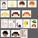 Make a Face Printable Craft for Kids, Toddler Busy Book, Preschool ...