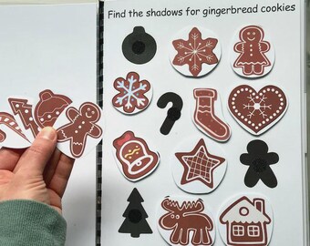 Christmas busy book, Elf worksheets, Winter quiet book, Activity binder, Kindergarten, Preschool, Printed and laminated copy, ready to use