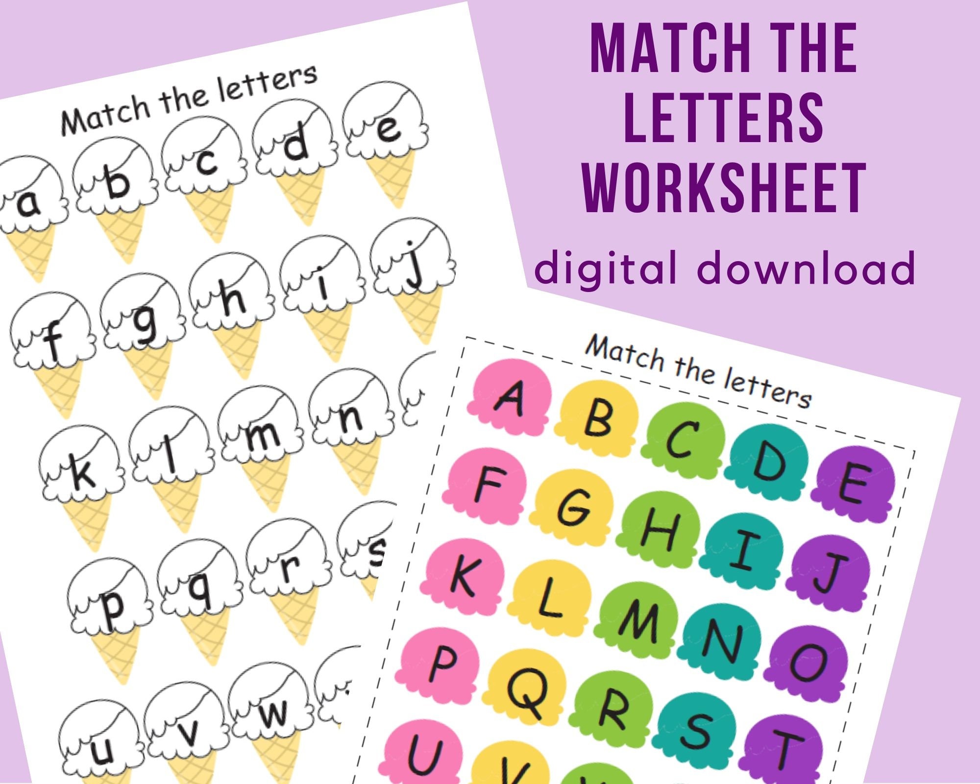 Alphabet Matching Worksheet, Printable Busy Book for Toddler,homeschool Game,educational Busy Binder,kindergarten Activity Binder,tot School - Etsy alphabet-matching-worksheet-printable-busy-book-for-toddler-homeschool-game-educational-busy-binder-kindergarten-activity-binder-tot-school-etsy