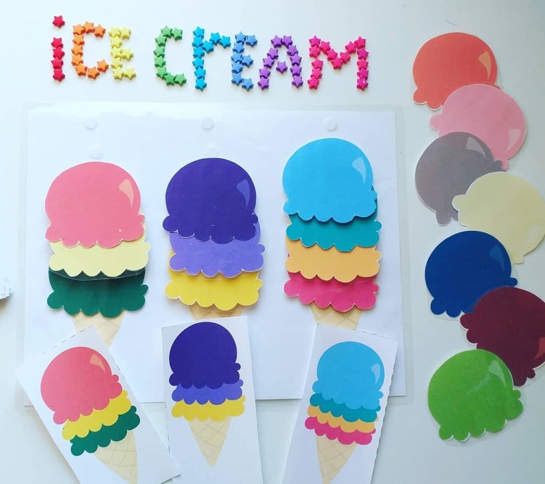 Ice cream pint template
