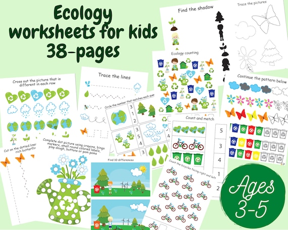 Earth Day Worksheets for Kids Earth Day Activities for