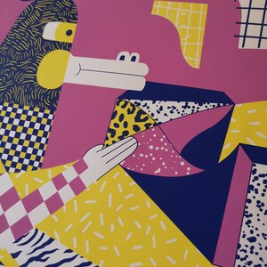 Serigraphy poster, 50 x 70 cm image 4