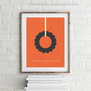 To Kill a Mockingbird - Harper Lee - Kid&#39;s Room Decor - Minimal Book Quote Print - Gift for Book Lover