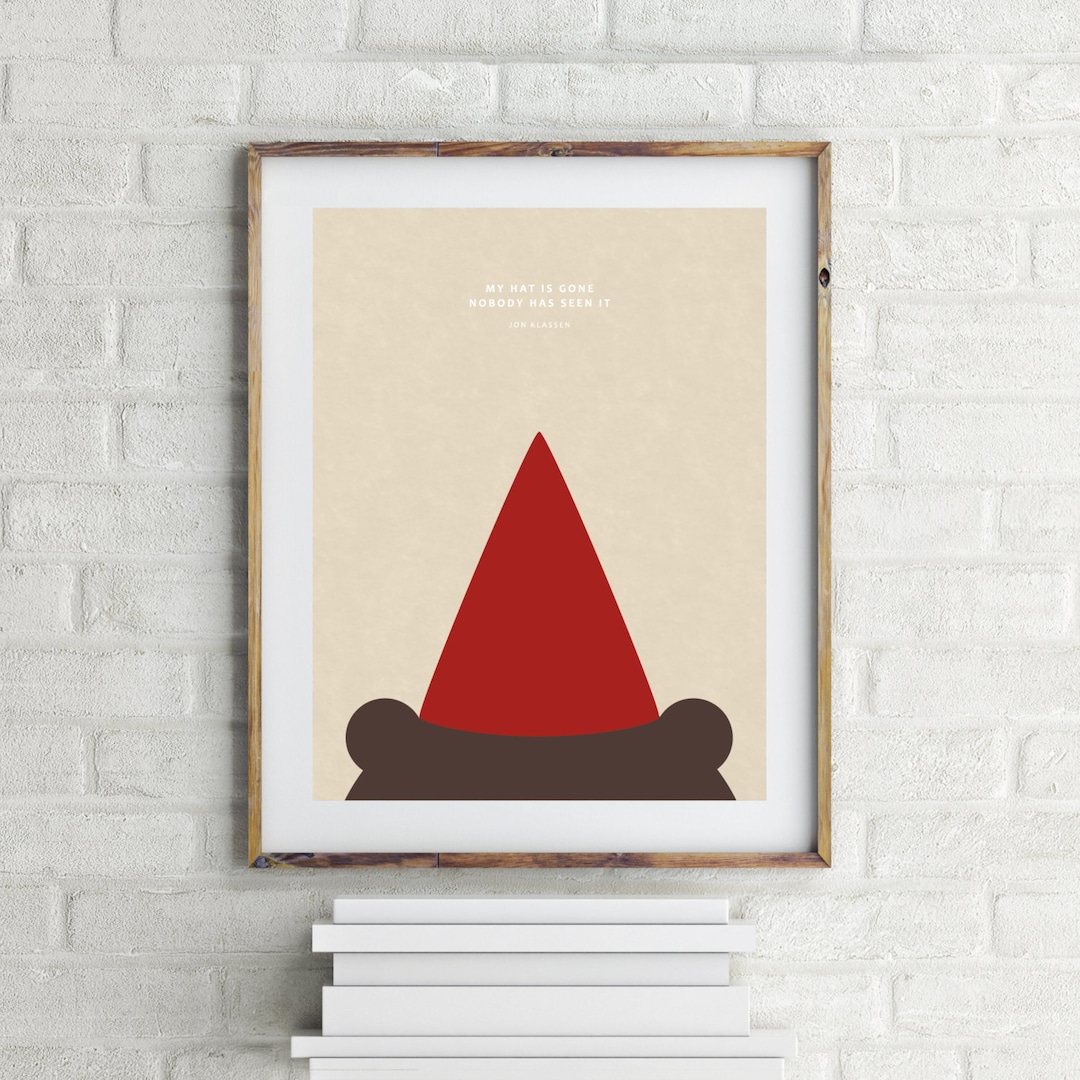 I Want My Hat Back Print Jon Klassen Children's Book Wall Art Kid's