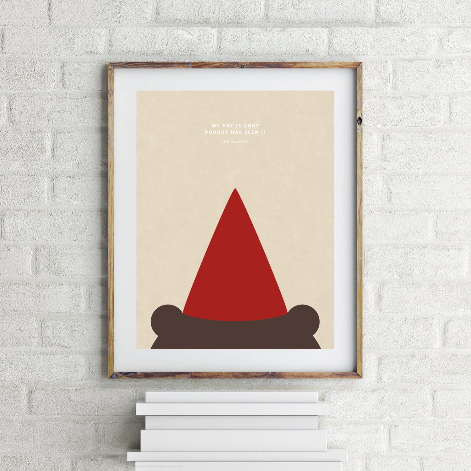 I Want My Hat Back Print - Jon Klassen - Children's Book Wall Art