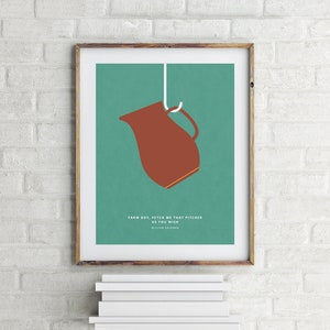 Princess Bride - Minimal Children&#39;s Book Quote Wall Art - Kid&#39;s Room Decor - Nursery Wall Art - Gift for Book Lover