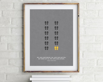 Madeline Print - Ludwig Bemelmans - Minimalistic Children's Book Quote Wall Art - Kid's Room Decor - Nursery Wall Art - Gift for Book Lover