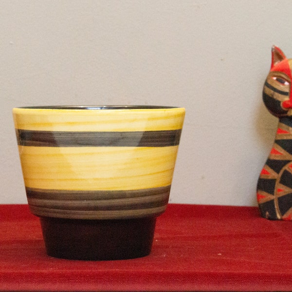 German Plant Pot Black Etsy