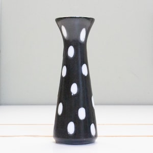 SMF Schramberg, West Germany: Vintage Ceramic Vase With &#39;Ely&#39; Decor