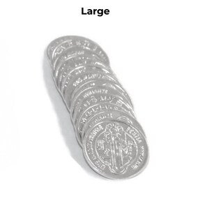 St. Benedictus Arras groot .925 sterlingzilver