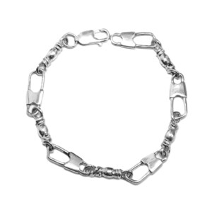 ACTS Bracelet Fisher Of Men Sterling Silver LARGE LINK, Original Design