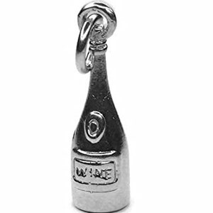 Wine charm pendant .925 sterling silver
