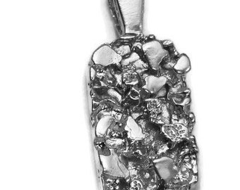 Nugget Pendant  .925 Sterling Silver