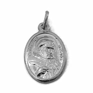 St. albertus magnus .925 sterling silver charm pendant