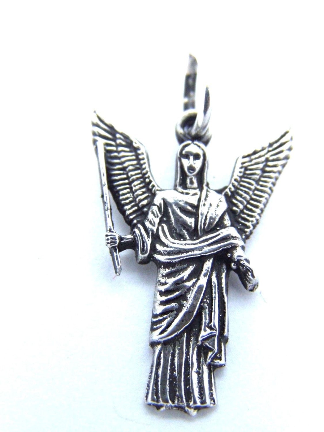 Archangel Jophiel (arcangel Jofiel) Charm .925 Sterling Silver - Etsy