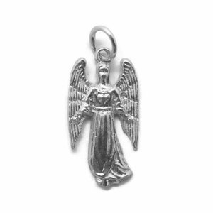 Archangel Chamuel (Arcangel Samuel) Charm .925 Sterling Silver
