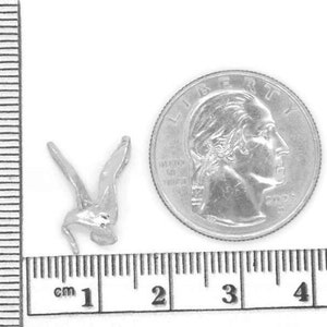 Dove with olive branch .925 sterling silver