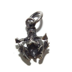 Toad  Charm Pendant .925 Sterling Silver!!