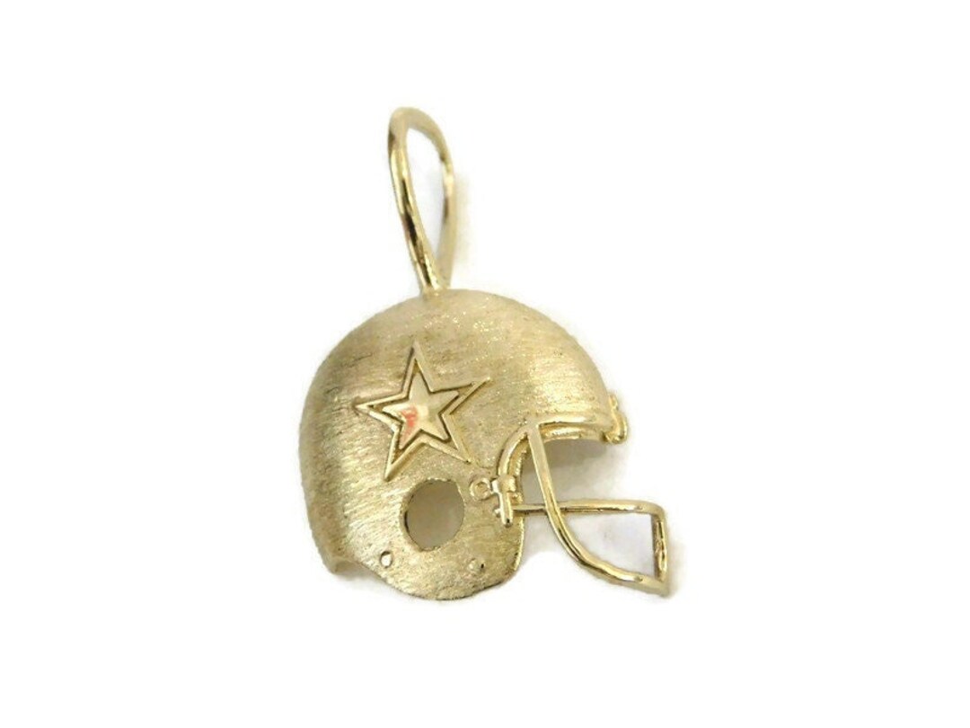 14k gold dallas cowboys pendant discount