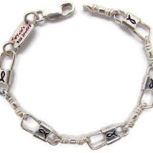 ACTS Bracelet Fishers of Men Sterling Silver Fish Design!!
