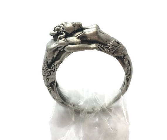 ゼウスとアテナ（神と女神）リング スターリングシルバー .925 - Etsy 日本